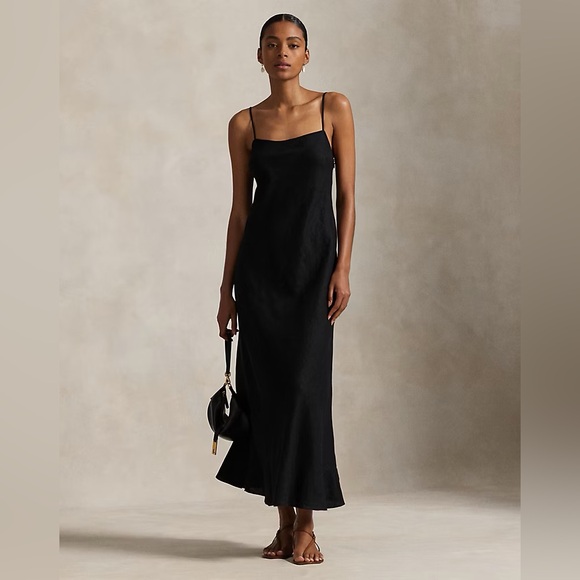 Ralph Lauren Navy Linen Sundress - Picture 8 of 9